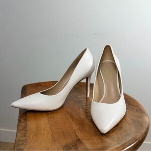 Sam Edelman White Stiletto Heels